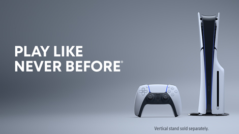 Play Like Never Before. PS5 Console (model group - slim)
